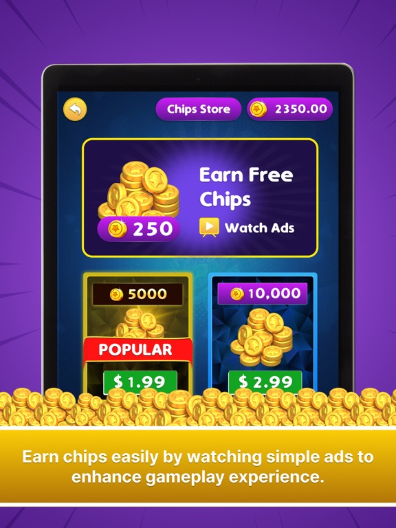 Crazy Cards Game iPad  Screenshots