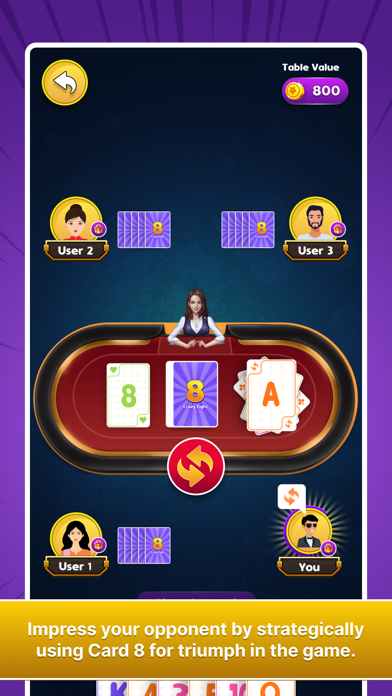 Crazy Cards Game Screenshots