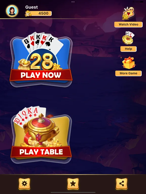 Card Game 28 iPad  Screenshots