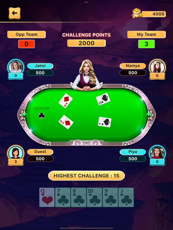 Card Game 28 iPad  Screenshots