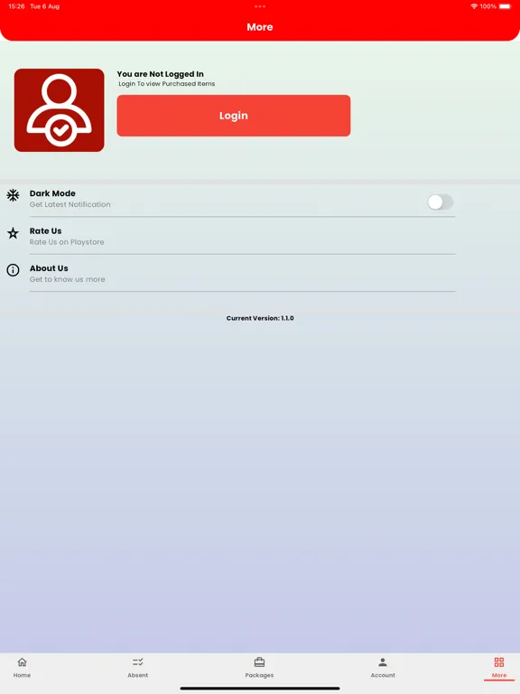 Tiffin Time iPad  স্ক্রিনশট