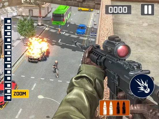 FPS Game : 3D Sniper Shooting iPad  سکرین شاٹس