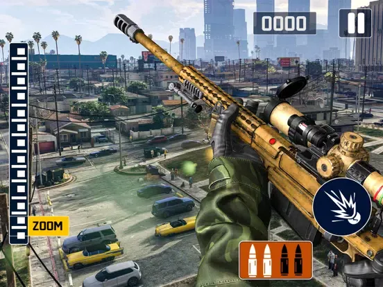FPS Game : 3D Sniper Shooting iPad  سکرین شاٹس