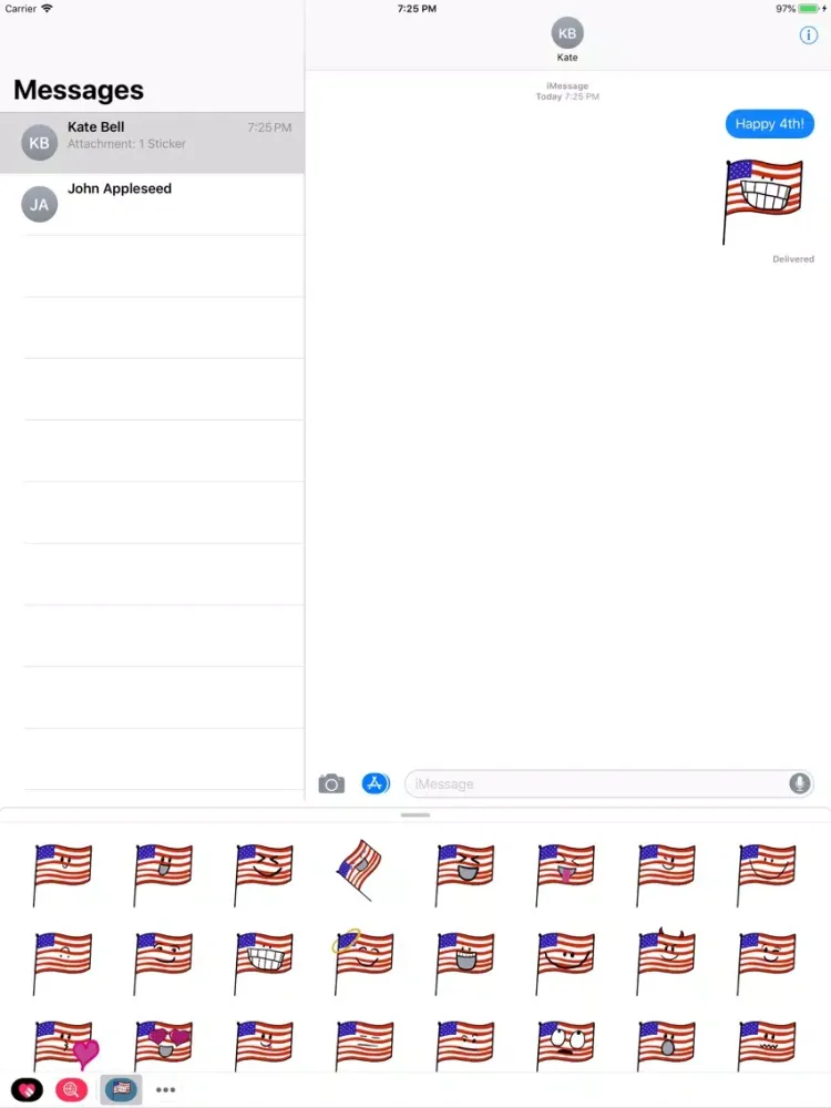 Capturas de tela do Flaggie iPad 