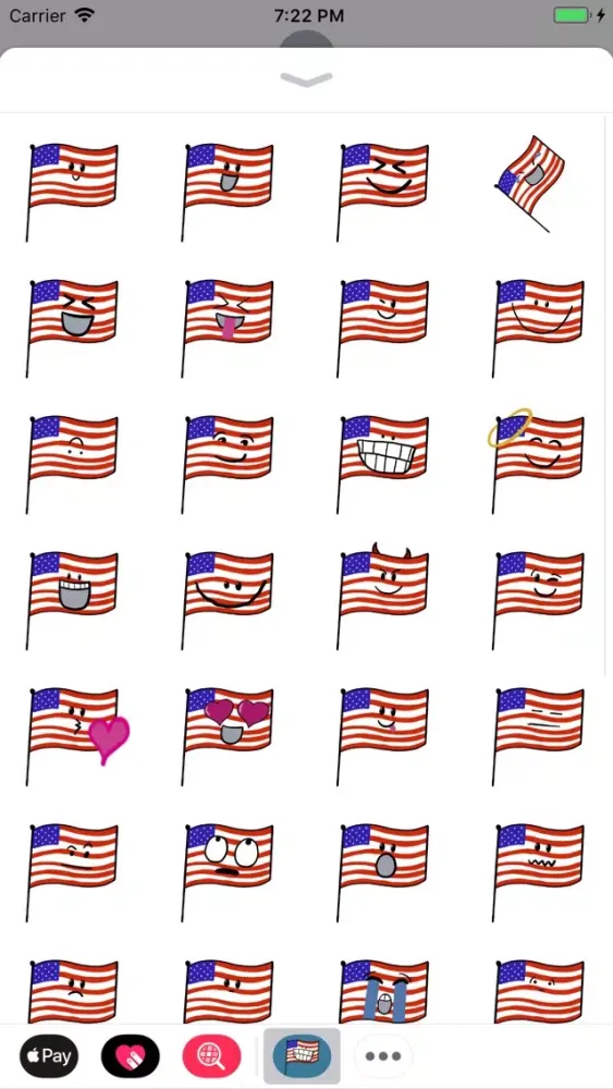 Capturas de tela do Flaggie