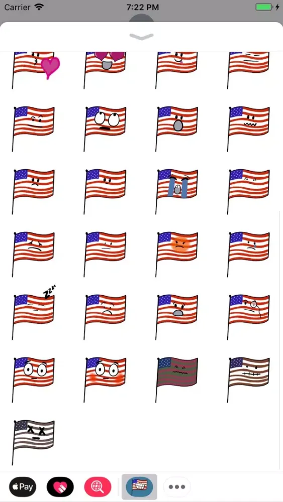 Capturas de tela do Flaggie