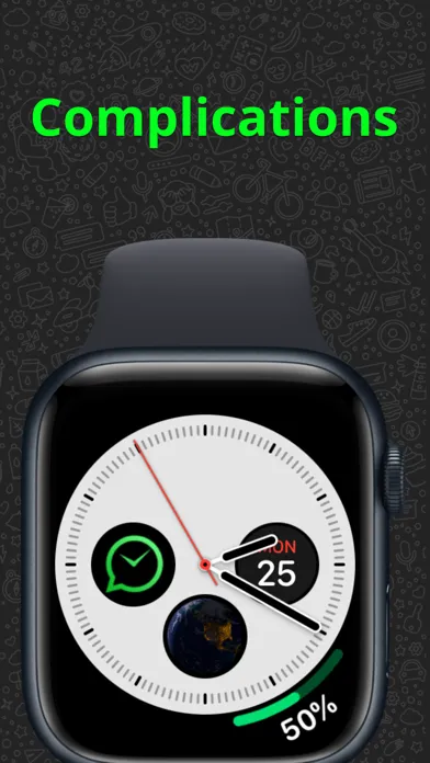 Tangkapan skrin WhatsWatch: Chat on Watch