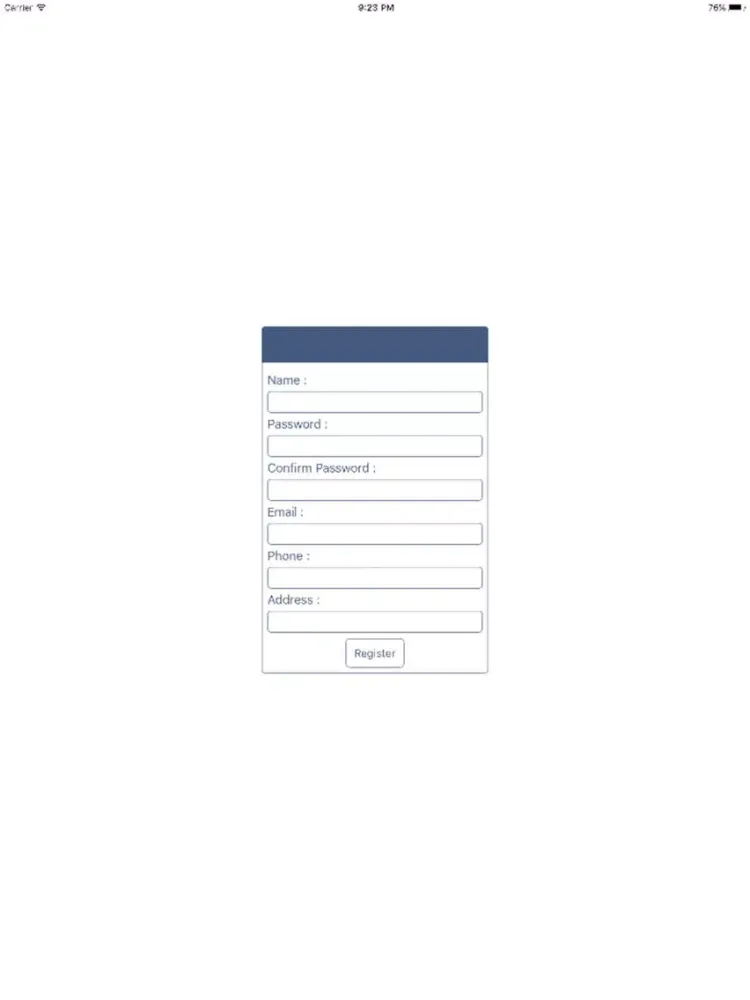 Tangkapan layar Myanmar SmartHome iPad 