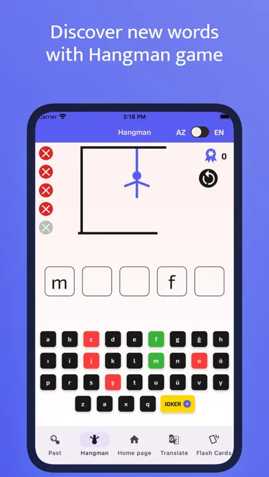 Ảnh chụp màn hình của Azeng Dictionary