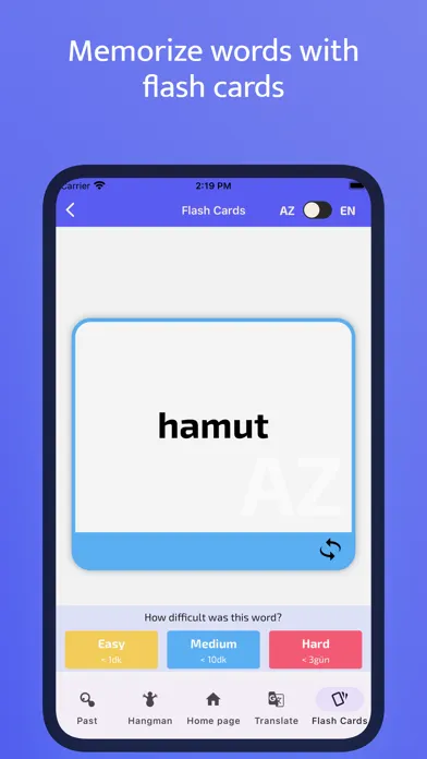 Ảnh chụp màn hình của Azeng Dictionary