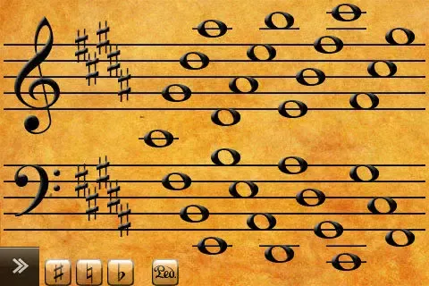 Zrzuty ekranu ClefTunes Lite