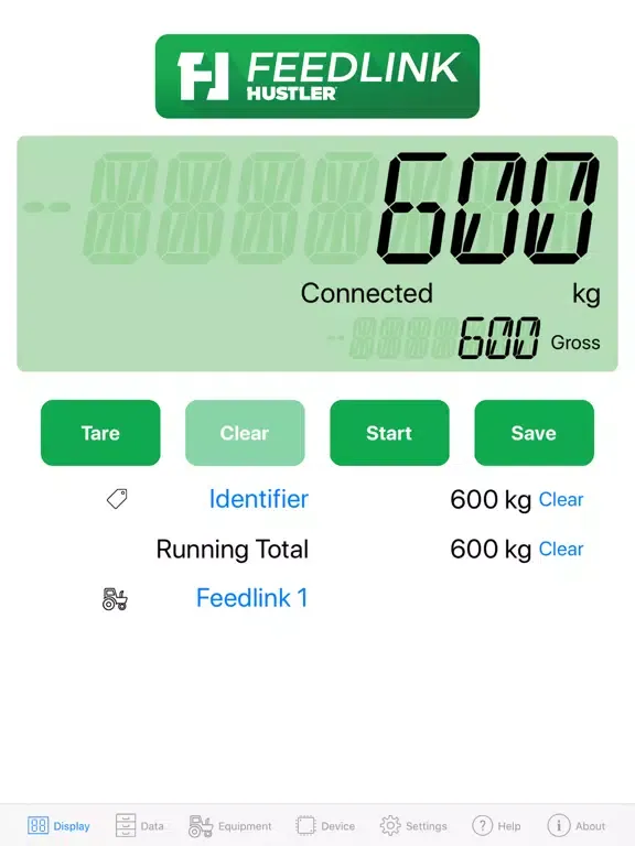ภาพหน้าจอของ Feedlink iPad 