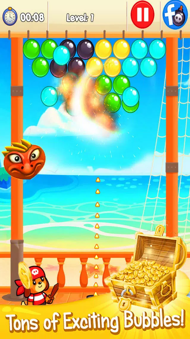 Pirates Shooter Ship - Hunter Gems スクリーンショット
