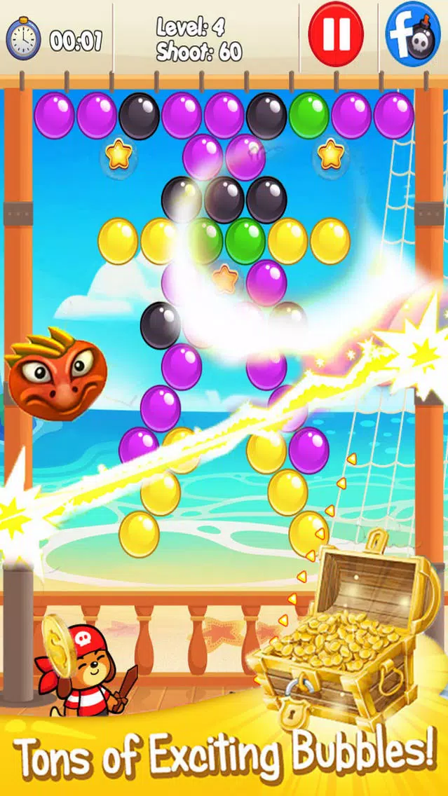 Pirates Shooter Ship - Hunter Gems スクリーンショット