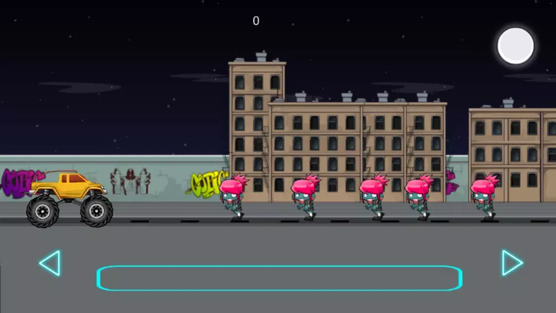 Tangkapan layar Truck Vs Zombie