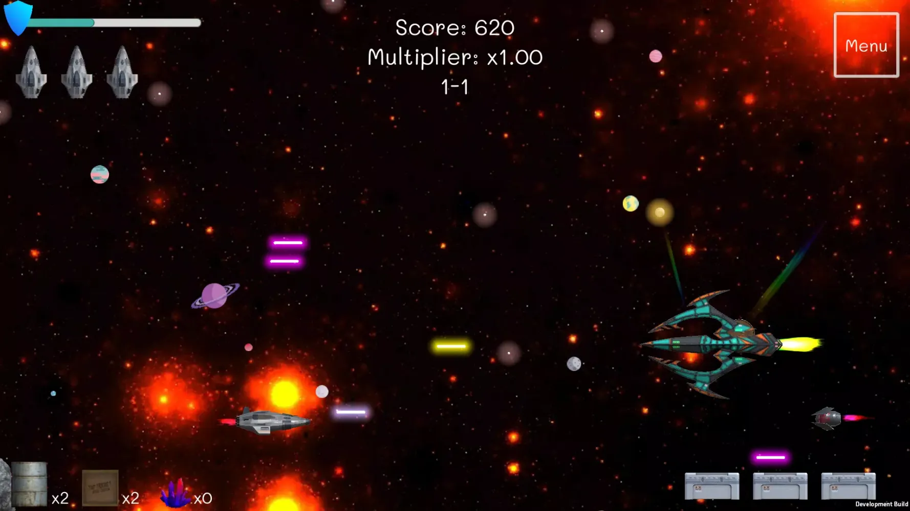 Captures d'écran de Cosmos Pilgrim