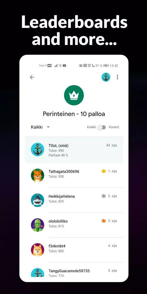 Fortuna سکرین شاٹس
