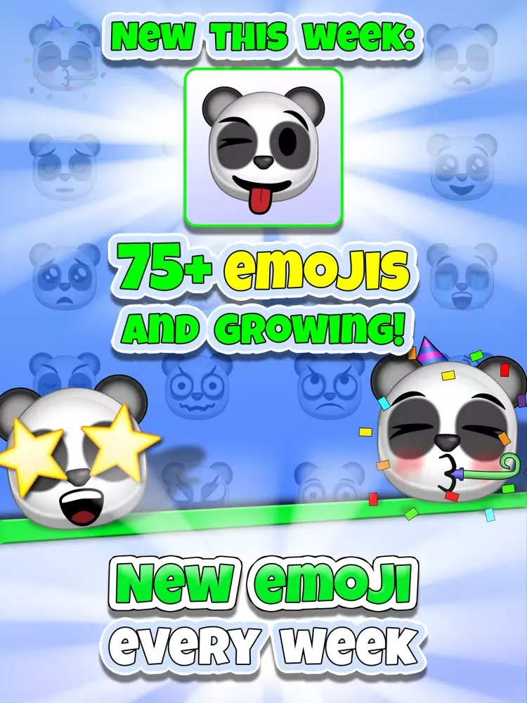 Sticky 'Moji: Panda Stickers iPad  Screenshots