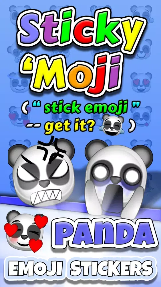 Sticky 'Moji: Panda Stickers Screenshots