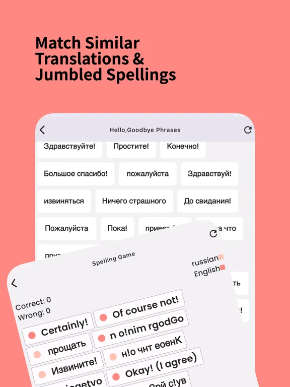 Learn Russian Beginners iPad  স্ক্রিনশট
