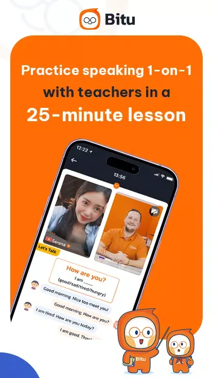 Bitu, Let's Speak English سکرین شاٹس