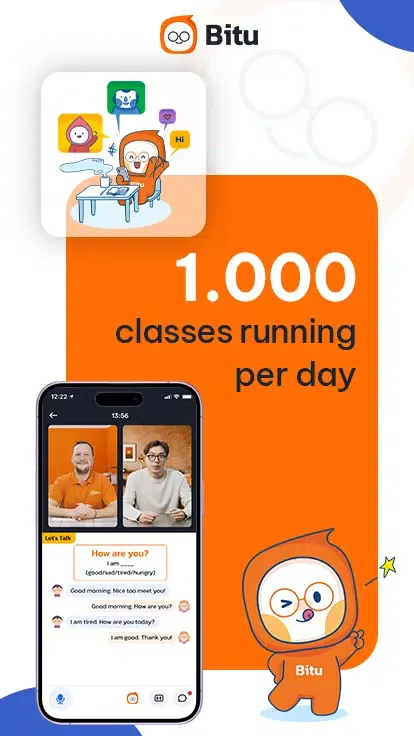 Bitu, Let's Speak English سکرین شاٹس