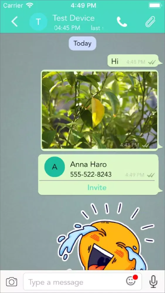CoWorker Chat Screenshots
