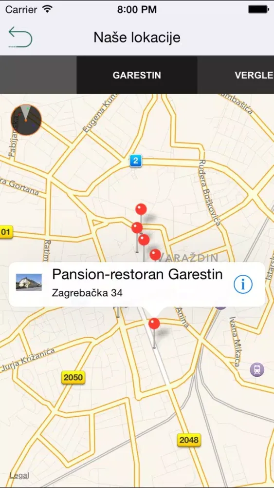 Gastrocom سکرین شاٹس
