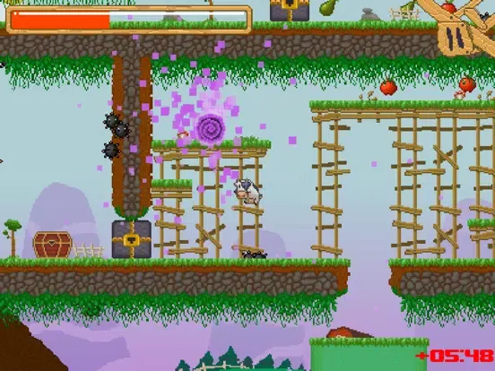Capturas de tela do Cow Dash: Open Source Edition iPad 