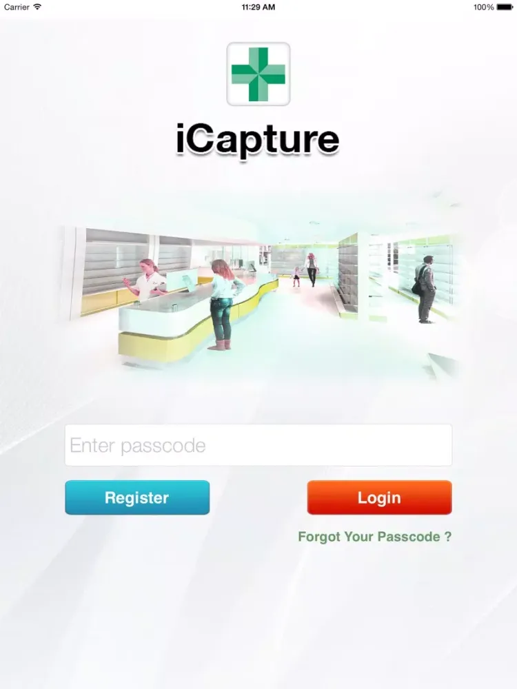 ภาพหน้าจอของ iCapture - Pharma iPad 