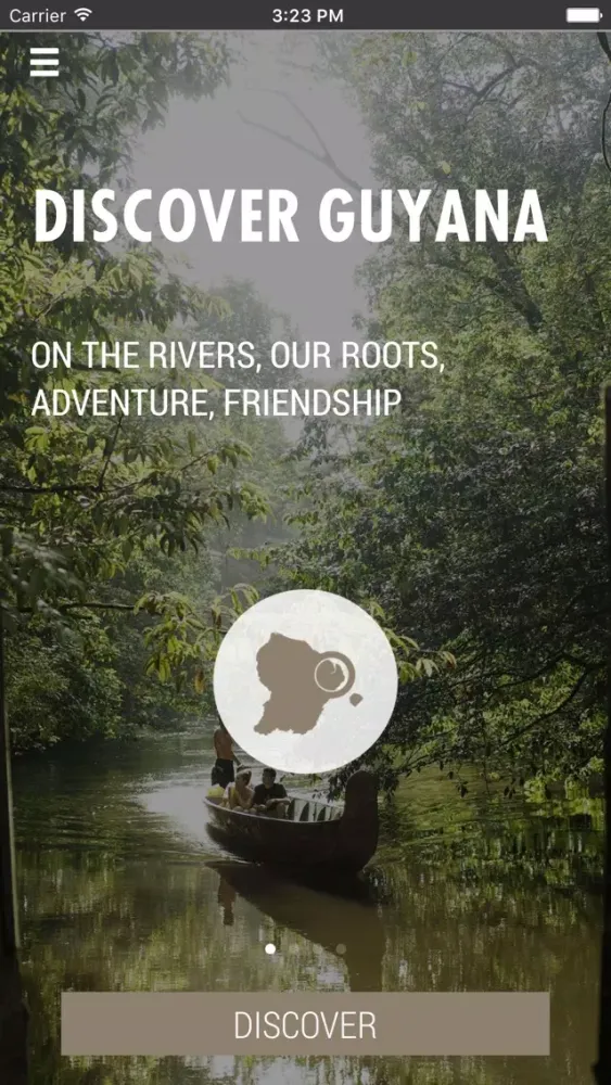 Zrzuty ekranu Guyane Tourisme