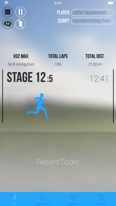 Bleep Test Solo Ekran Görüntüleri