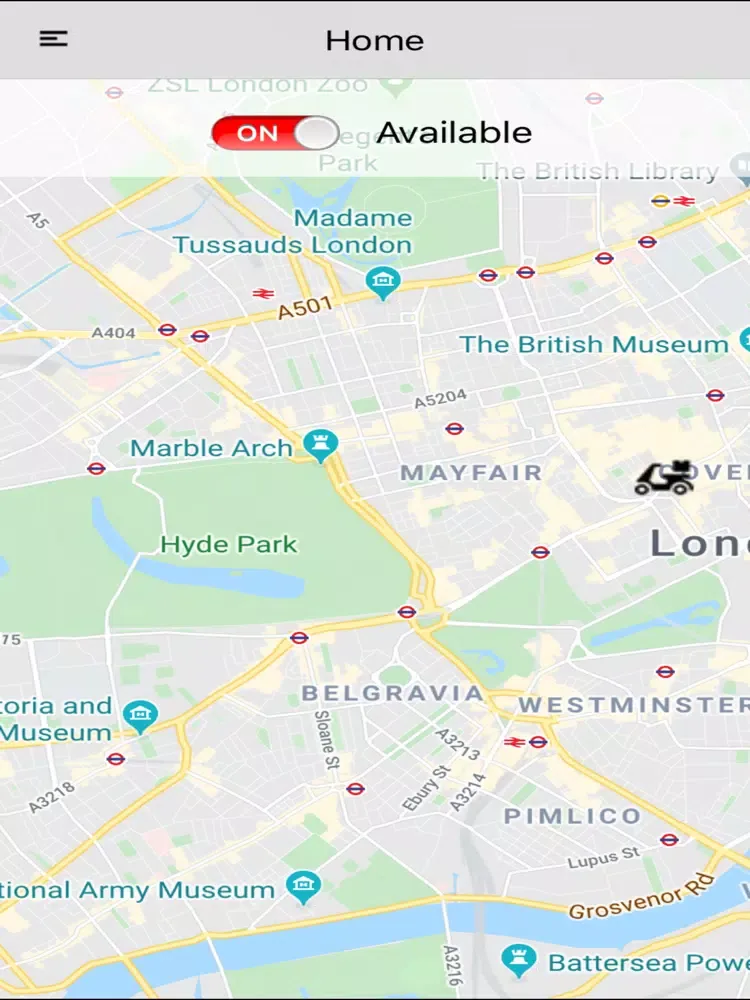 Ảnh chụp màn hình của BITY DELIVERYBOY iPad 