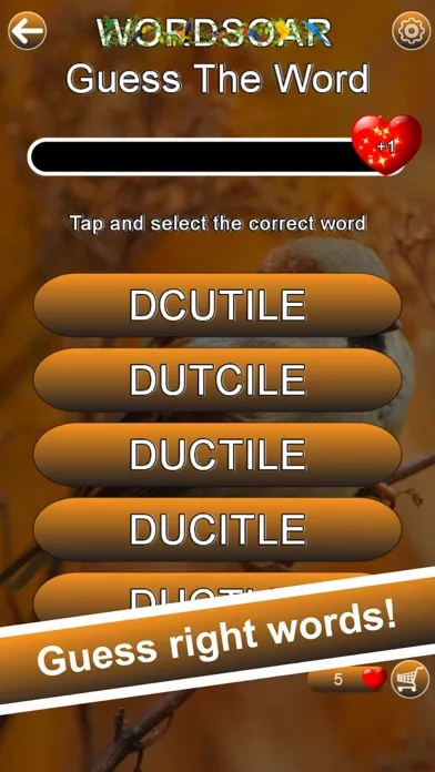 Word Soar - Fun Puzzle Game স্ক্রিনশট