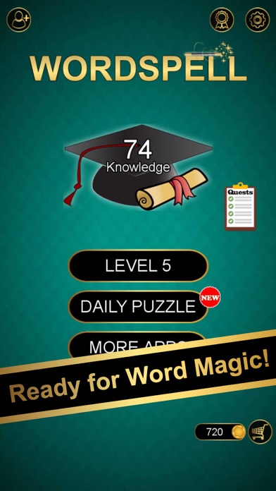 Tangkapan layar Word Spell - Brain Puzzles