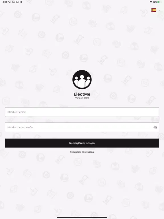 Zrzuty ekranu ElectMe iPad 