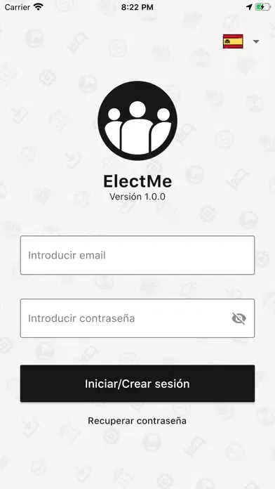 Zrzuty ekranu ElectMe