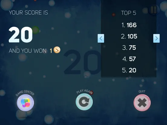 Tangkapan skrin Bubblin Game iPad 