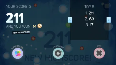 Tangkapan skrin Bubblin Game