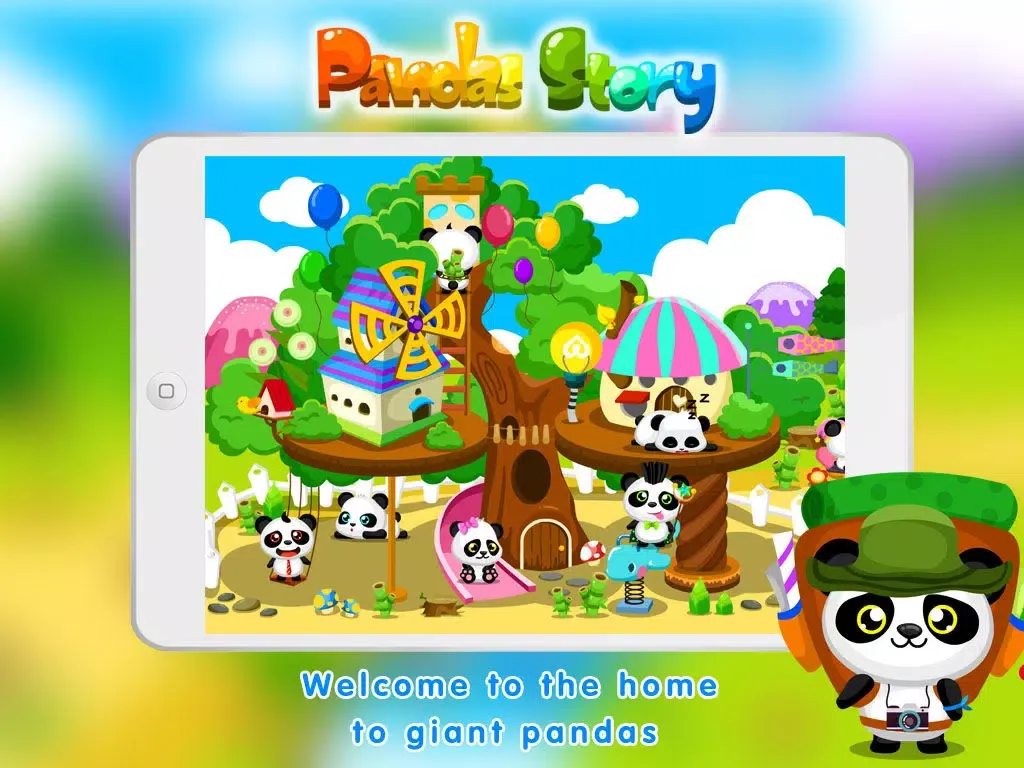 Pandas Story iPad  Screenshots