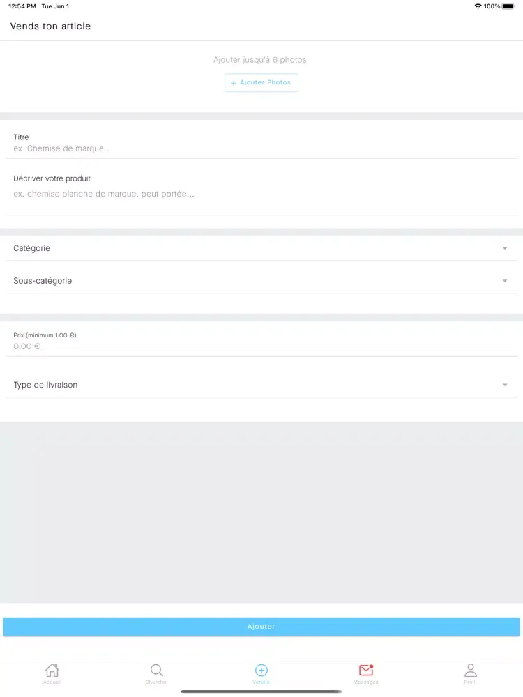 Screenshot di Biwiwi-Achat & Vente iPad 