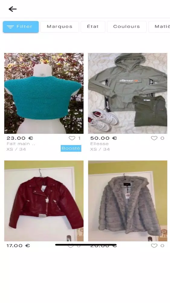 Tangkapan skrin Biwiwi-Achat & Vente