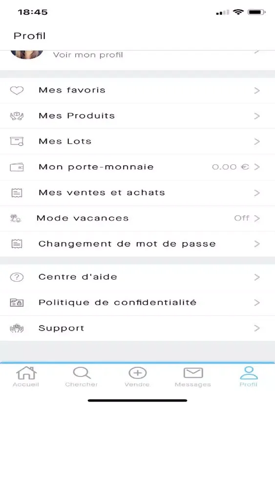 Screenshot di Biwiwi-Achat & Vente