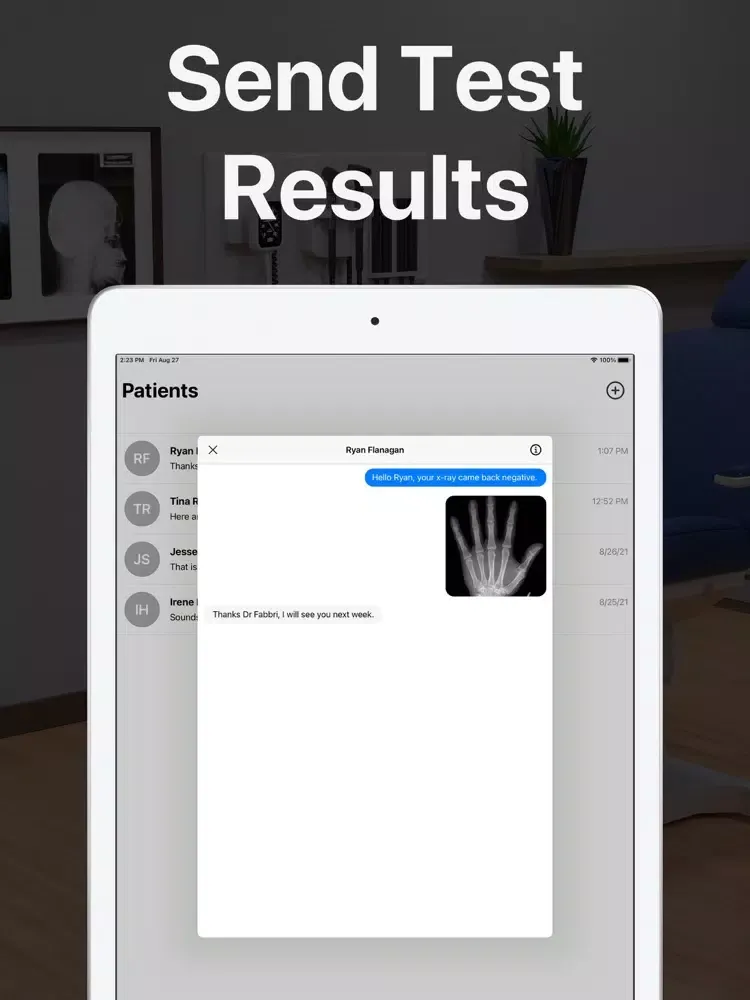 TextMD - HIPAA Text Message iPad  سکرین شاٹس