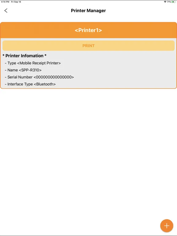 WebPrintSDK iPad  স্ক্রিনশট