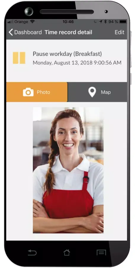 Captures d'écran de Worktime Tracking