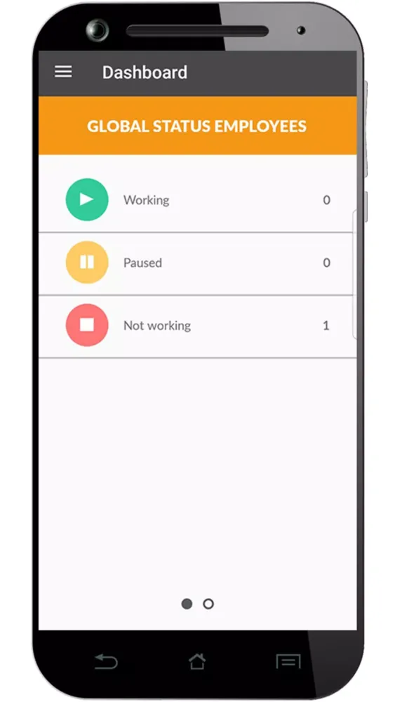 Captures d'écran de Worktime Tracking