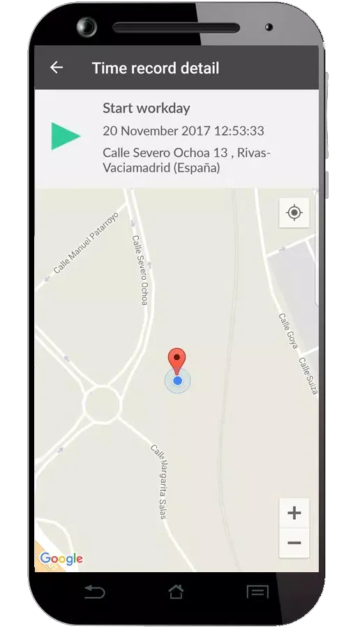 Captures d'écran de Worktime Tracking