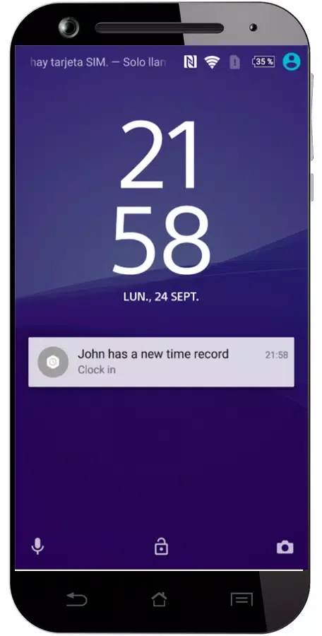 Captures d'écran de Worktime Tracking