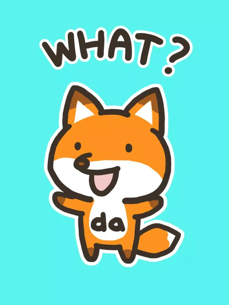da Fox Animated Stickers iPad  سکرین شاٹس